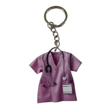 L'uniforme d'infirmière conçoit le trousseau acrylique pour la-C