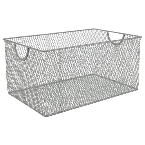 Wire Basket Organizer for Kitchen Pantry 13.3x8.5x6.5 in