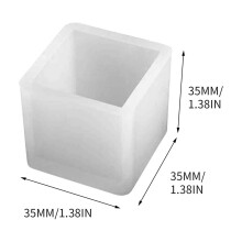 Silikon-Blumenform für Gips, Beton und Gelatine