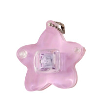 Porte-clés lumineux LED, jouet pour soulager le Stress,-Rose