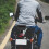 Motorcykel- og cykelrygpude, sort, 2 stk. 4