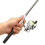 Spinning Rod Reel Combo Collapsible 2-Piece 3