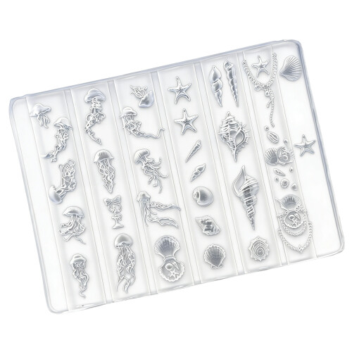 Moule d'art en Silicone efficace pour décorations d'ongles