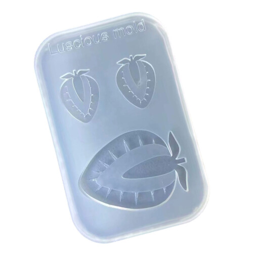 Moule en Silicone polyvalent en forme de fraise, pour la