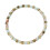 Multipurpose Natural Stone Beaded Bracelet Handmade-Blue 1
