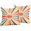 Conjunto de 2 capas de almofada Boho Sun, 50x50cm (20x20 polegadas). 2