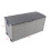 Weatherproof Storage Box with Wheels 75 Gallon Black Grey 7