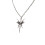 Colored Zirconia Alloy Necklace Collarbone Chain Featuring 1