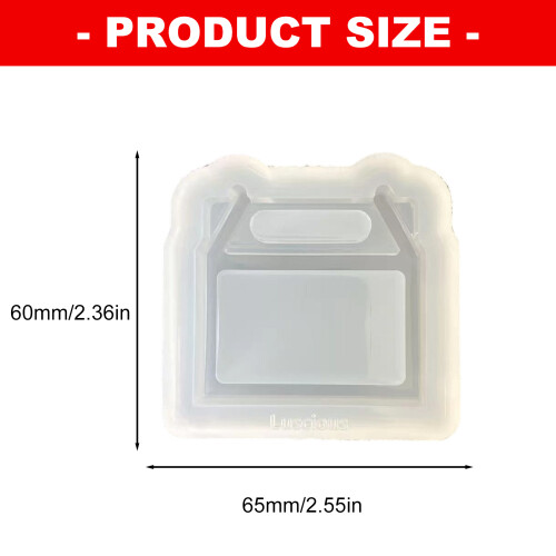Moule sûr de boîte de dessert de sac à main de silicone de 2