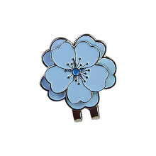 Clip de capuchon de marqueur de balle, Design floral, pour-4