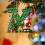 Green Personalized Christmas Ornament with Santa Tree 3