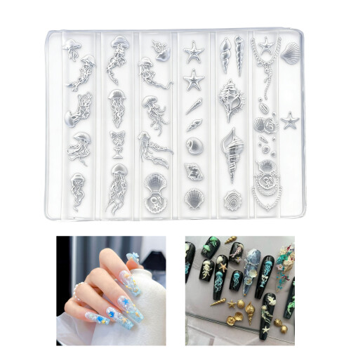 Moule d'art en Silicone efficace pour décorations d'ongles 1
