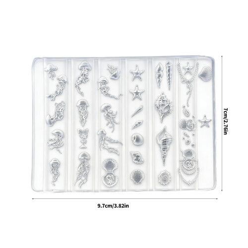 Moule d'art en Silicone efficace pour décorations d'ongles 2