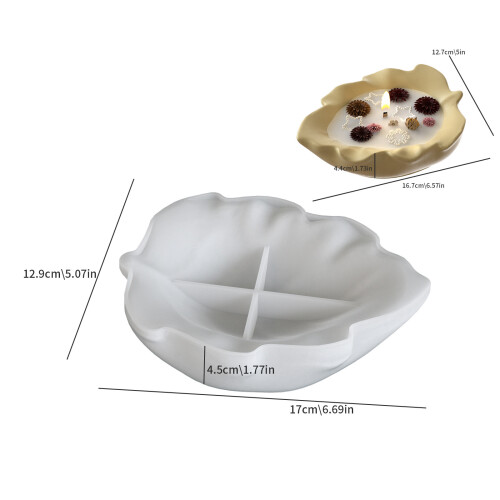 Moule à feuilles en Silicone pour la fabrication d'outils 2