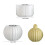 Striped Bell Shape Storage Jar Mold for Crafting Unique Candle 3