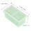 Silicone Ice Cube Mold Tray with Lid 250ml 2-Cup 2