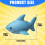 Versatile Shark Light Up Keychains for Bag-            1 piece 4