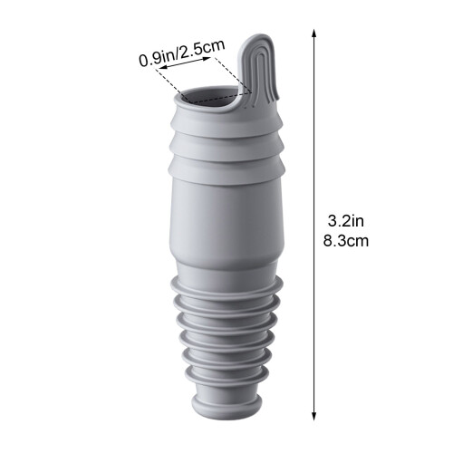 Rolha de silicone para garrafa de vinho – Encaixe universal, 1 unidade 1