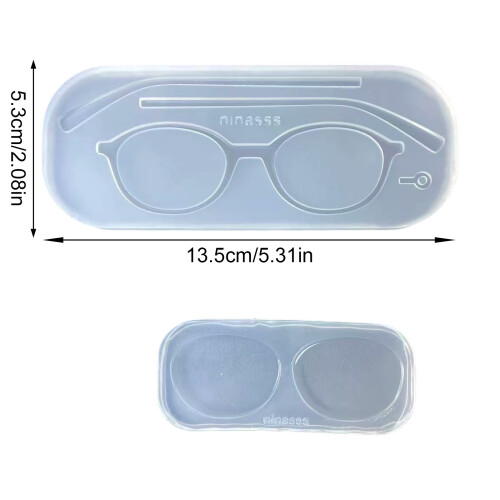 Sturdy Heat Resistant Silicone Glasses Mould For Craft Projects 2