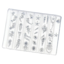 3D Gel Nail Sculpture Mold Silicone Reusable Template For Home