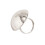 Adjustable Knuckles Rings with Geometric Design Punk-white k 3 1