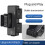 2X OBD2 One Divided Into Two Adaptor Wire 16 Pin 16 Core OBD Expansion Cable Connector Adapter Cable Universal 5