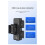 2X OBD2 One Divided Into Two Adaptor Wire 16 Pin 16 Core OBD Expansion Cable Connector Adapter Cable Universal 9