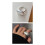 Comfortable Lightweight Copper Ring Adjustable Size Brushed 5