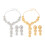 Comfortable Geometric Necklace and Earrings Set Featuring-Gold 2