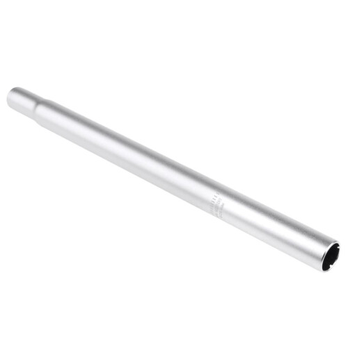 Cykelsadelpind i aluminium 25,4 mm  30 cm