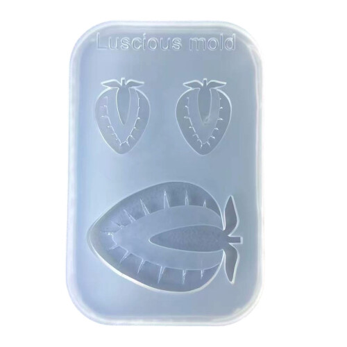 Multipurpose Luscious Strawberry Mold For Various Handmade