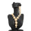 Comfortable Geometric Necklace and Earrings Set Featuring-Gold 5