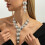 Comfortable Geometric Necklace and Earrings Set Featuring-Gold 6