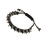 Alternative Look Adjustable Woven Bracelet With Dragon-Black 1