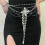 Pearls Beaded Multi Layer Tassels Adjustable Waist Chain Body 5