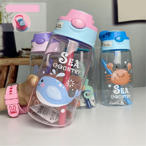 Kids Water Bottle500ml Personalised Leak-Proof 1