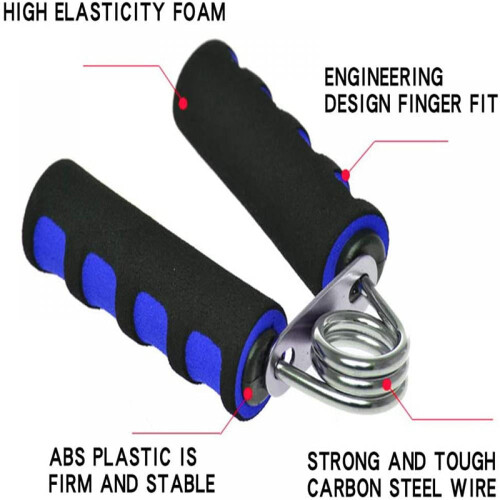 Skumhandtag för underarms- och fingerstyrka, 2-pack 2