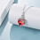 Cremation Keepsake Necklace For Ashes Stainless Steel-emerald 7