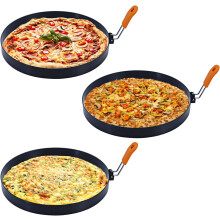 Omelette Ring Stainless Steel 8 Inch with Silicone Handle