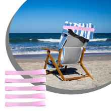 Correas elásticas con cierre para toallas de silla de playa (paquete de 5)
