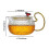 Conjunto de bule de vidro com infusor resistente ao calor, 1,5L 3