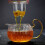 Conjunto de bule de vidro com infusor resistente ao calor, 1,5L 4