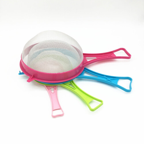 4-delige mini plastic zeefjesset, meerkleurig 2