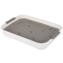PP-Abtropfschale mit Filter – 27 x 18,5 cm