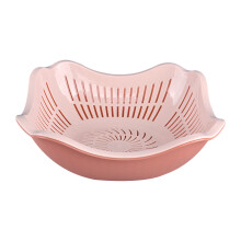 Double-Layer Fruit and Vegetable Wash Basin with Cover