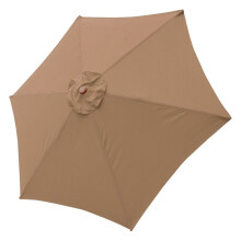 Toile de rechange pour parasol rond de 3 m (10 pi) – 6 baleines Oxford
