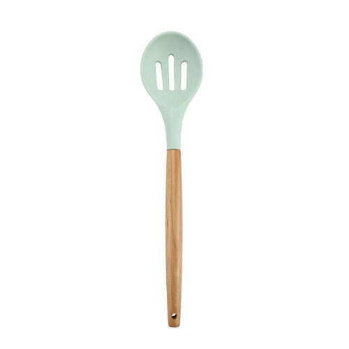 Silicone & Wood Cooking Spatula Set