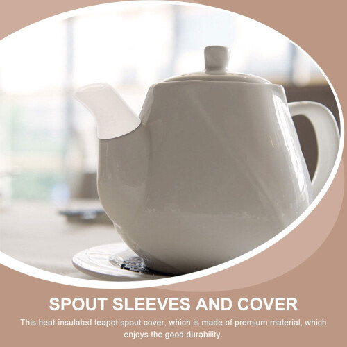 Silicone Teapot Spout Protector 6 pcs 2