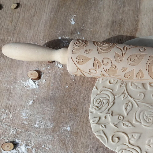 Fa Rózsa Dombornyomott Sodrófa 35cm 2