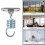 Stainless Steel Hammock Hanging Hook Kit (1 Set) 5